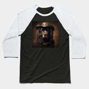 Cowboy Dog - Newfoundland Baseball T-Shirt